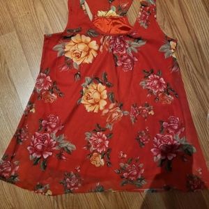 Floral Tank Top